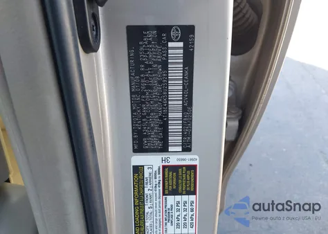 2008 Toyota Camry Ce из США, поврежденный, VIN 4T1BE46K58U259285